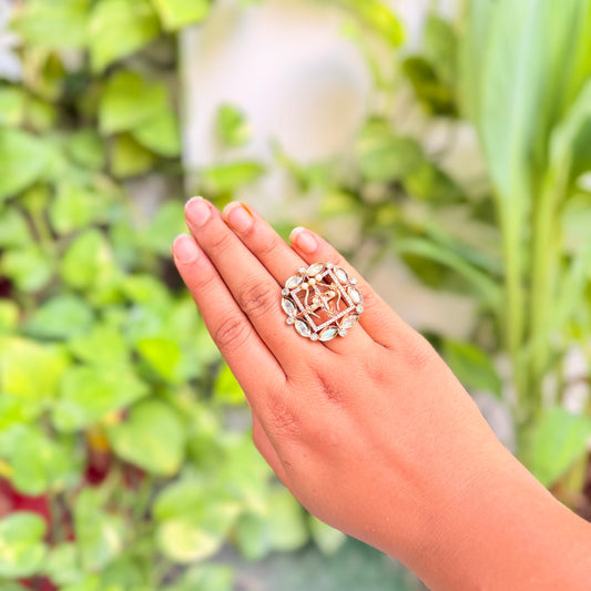 Shachi Mossanite Ring
