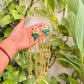 Prisha Long Kashmiri Earrings
