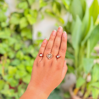 Pankhuri Mossanite Ring