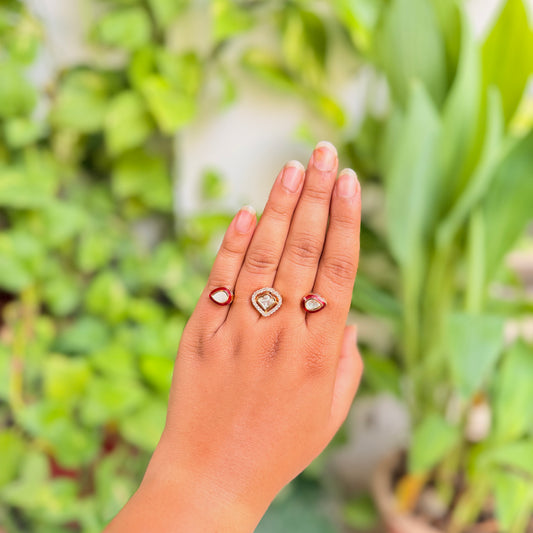 Pankhuri Mossanite Ring